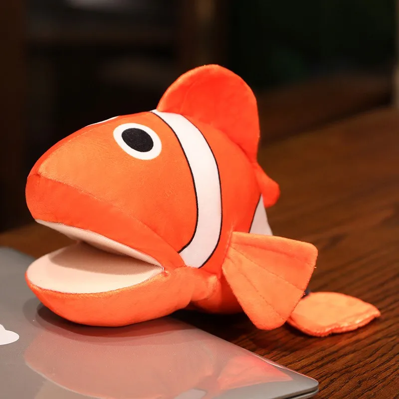 Plush Ocean Animal Finger Puppets Set 4