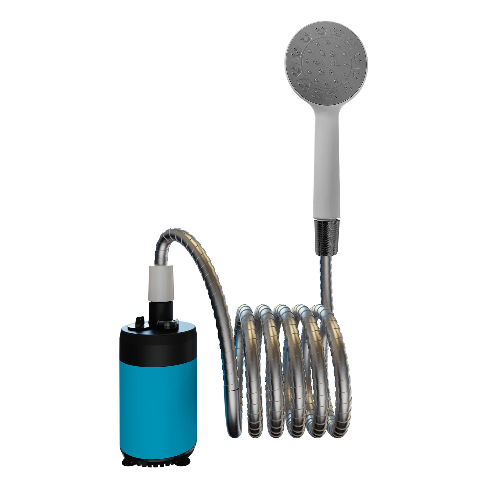 Electric Shower Pump Camping Shower Set Camping Shower Outdoor Handheld Electric Shower Portable Battery Powered Compact Handheld Rechargeable Camping Showerhead
