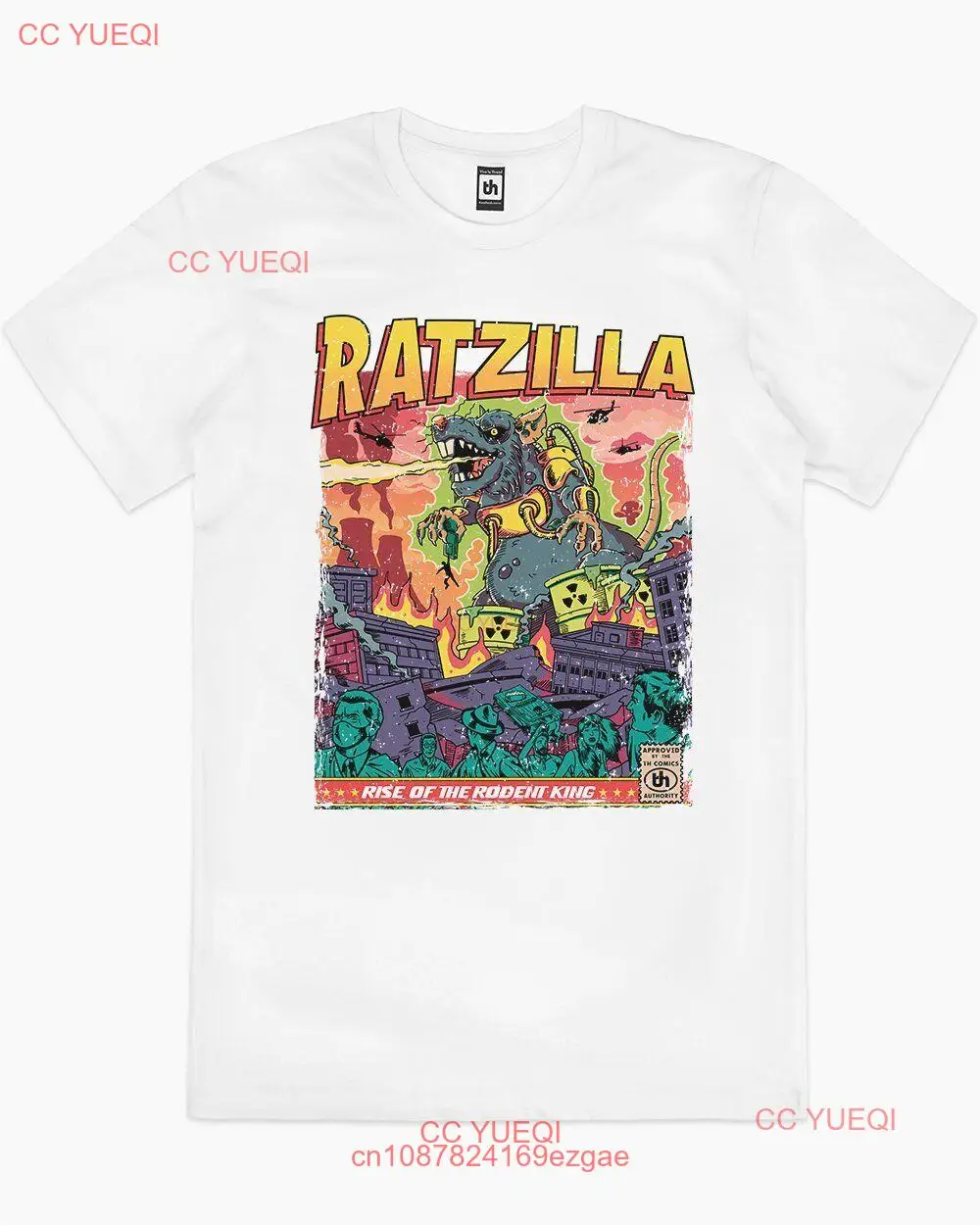 Футболка с изображением ратзиллы