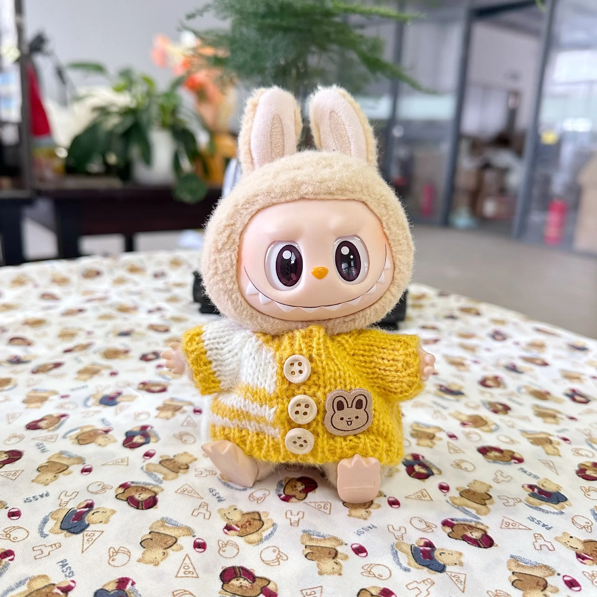 Labubu Cute Mini Plush Doll'S Clothes