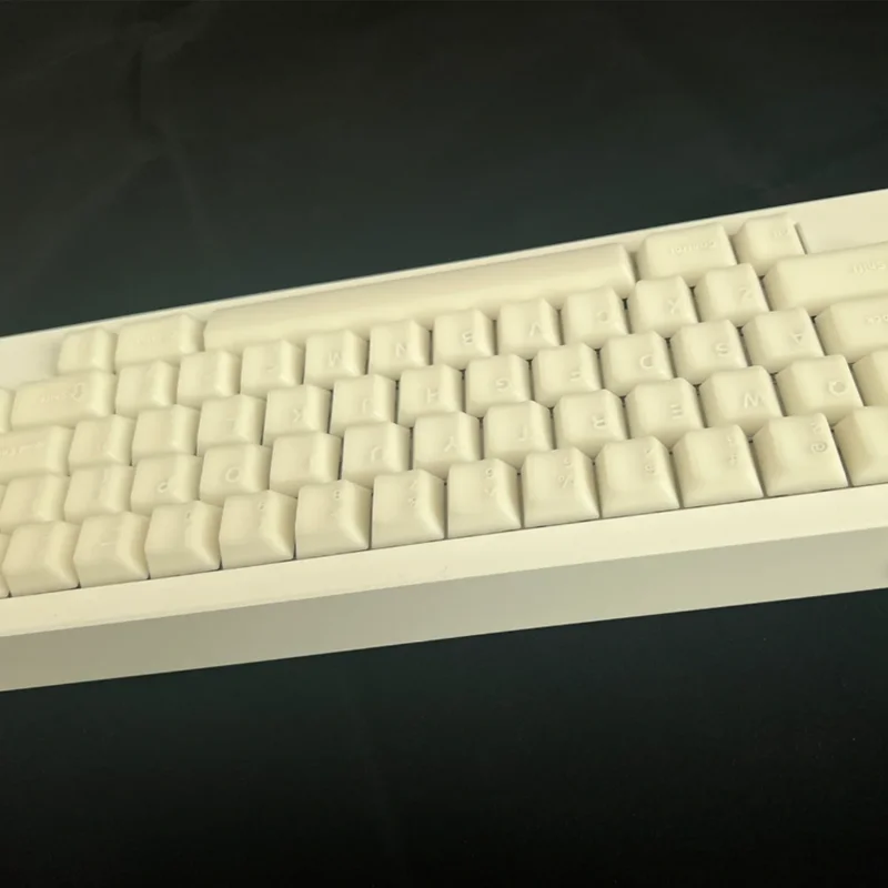 Gmk-translúcido Double-shot Cherry Perfil Keycaps 114 Teclas Gelo Branco Cherry Layout mx Switch Teclado Mecânico - Imagem 2