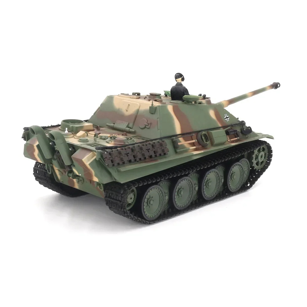 Henglong 3869 Cheetah 116 tank destroyer RC model metal battle tank competitive remote control electric smoke simulation model 4