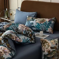 Svetanya Print Egyptian Cotton Bedding Set Queen King Ru Full Double Size Bedlinens Sheet Duvet Cover Set 5