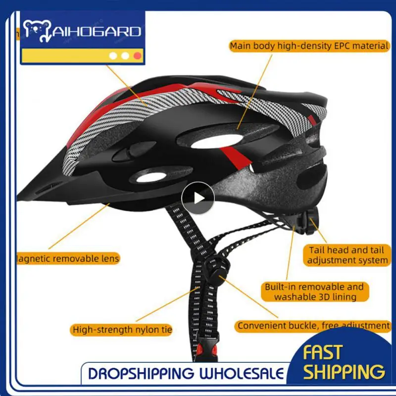 

Men Women Helmet Ultra-light Carbon Fiber Texture Mountain Bike Helmet Adult Bike Safety Helmet Riding Equipment
