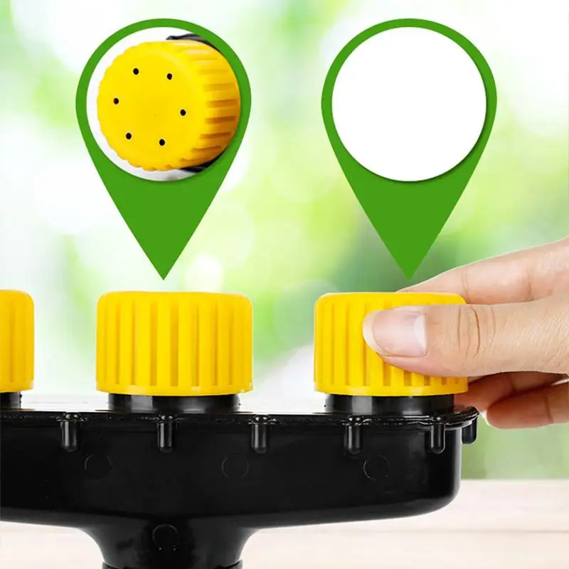 Agriculture Atomizer Nozzle Garden Lawn Sprinkler Farm Vegetable Irrigation Adjustable Large Flow Watering Tool6 Way 3