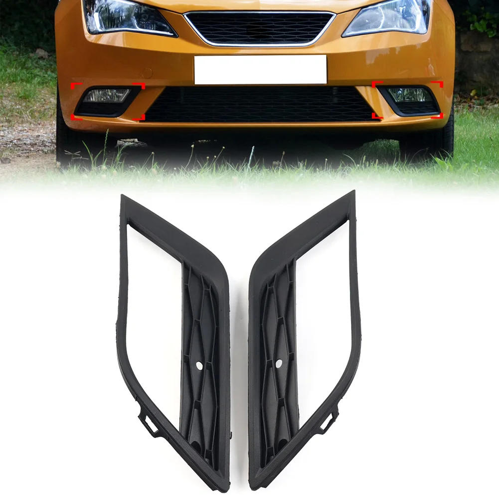 Auto Voorbumper Mistlamp Licht Grille Cover Mistlamp Cover Voor Seat
