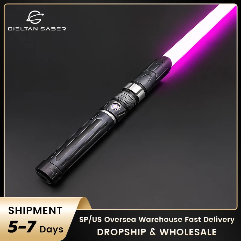 Txqsaber Neo Pixel Lightsaber Proffie2.2 Manico In Metallo Oscillante Liscio Con Lama A Striscia Led Natale Cosplay Jedi Toys Scheletro