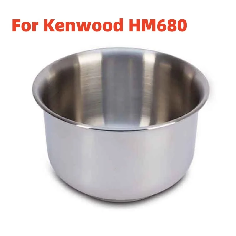 Kenwood HM680 셰프 프로스페로 금속 로봇 그릇, Kenwood HM680 믹싱 그릇, 스테인레스 스틸 그릇 셰프 액세서리..