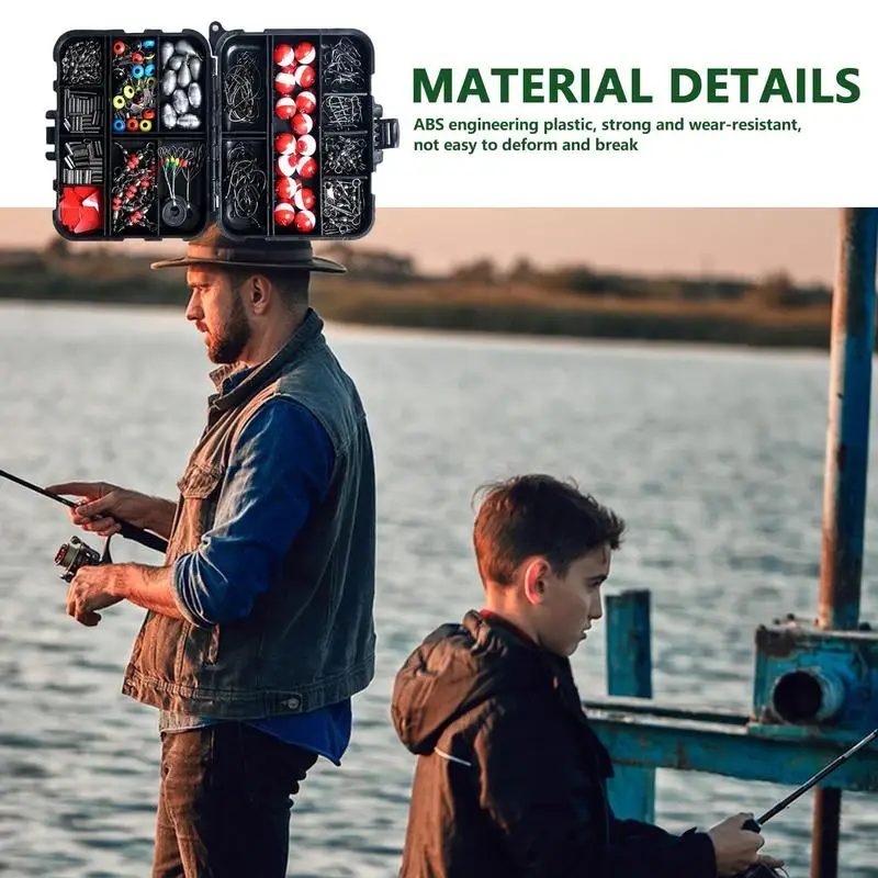 Fishing Tackle Set Freshwater Tackle Kit 263pcs Portable Fishing Equipment Fishing Kit For Fishing Enthusiast Fisherman 2