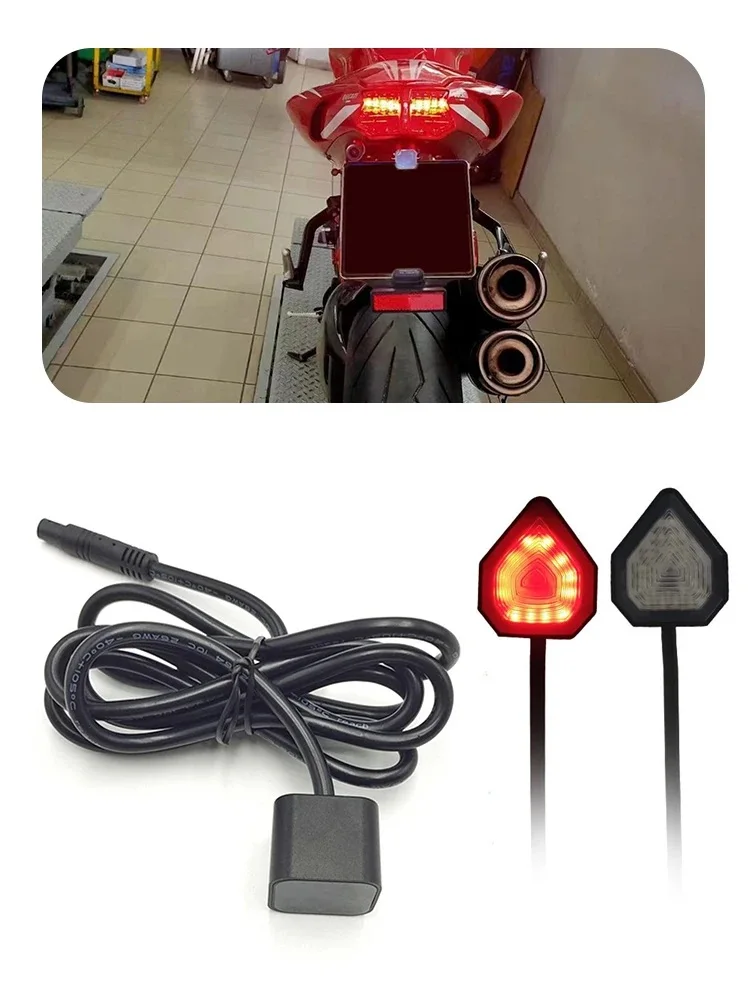 motorcycle radar warning light indicators