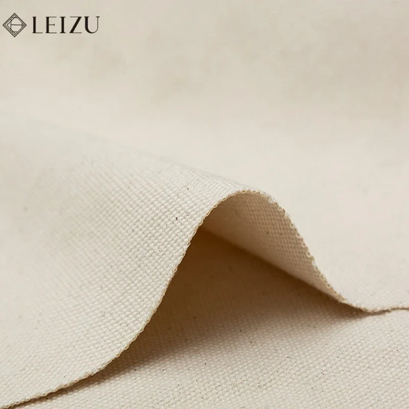 Primary Color 100% Cotton Canvas Fabric By Half Meters For Sewing Sofa Cover DIY Bags Cloth Material W300073 2