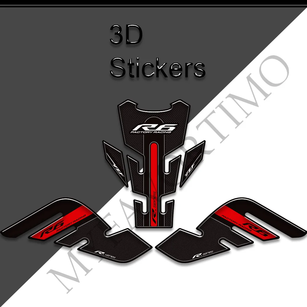 Stickers For YAMAHA YZF-R6 YZF R6 YZFR6 Decals Protector Tank Pad Side Grips Gas Fuel Oil Kit Knee 2017 2018 2019 2020 2021 2022 stickers for yamaha yzf r6 yzf r6 yzfr6 decals protector tank pad side grips gas fuel oil kit knee 2017 2018 2019 2020 2021 2022