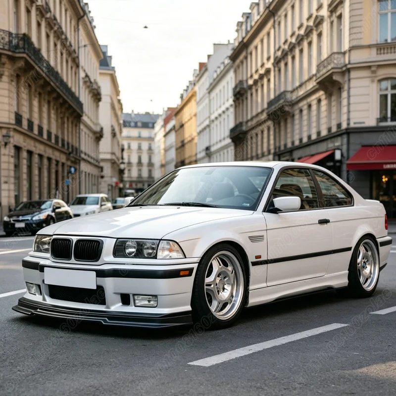 BMW E36 M3 1991 1992 1993 1994 1995 1996 1997 1998 자동차 프론트 범퍼 립 스포츠 레이싱 프론트 턱 스포일러 바디 키트