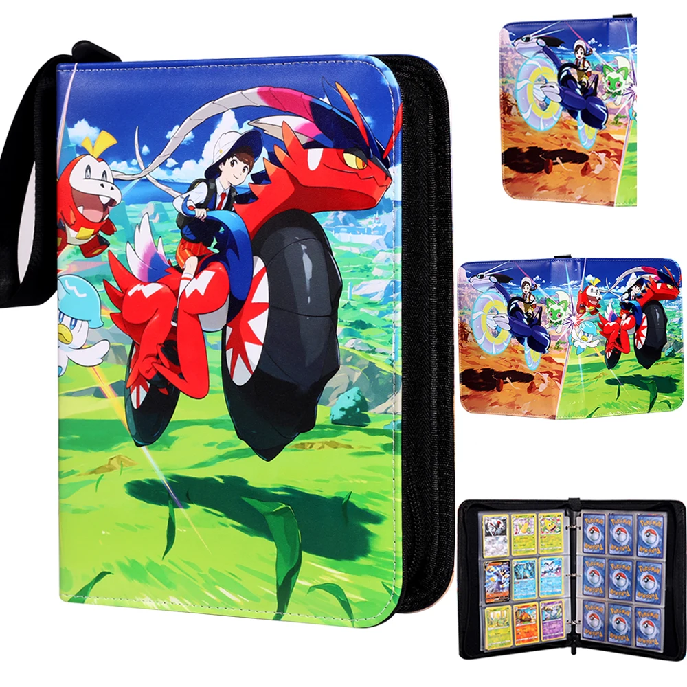 

15 Styles Latest high-end 720 capacity 9 pockets 40 pages Pokemon card collection card album Best Christmas and New Year gift fo