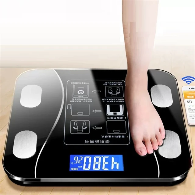 Body Fat Scale Bathroom Scales  Digital Scales Body Weight - Electronic Weight  Scale - Aliexpress