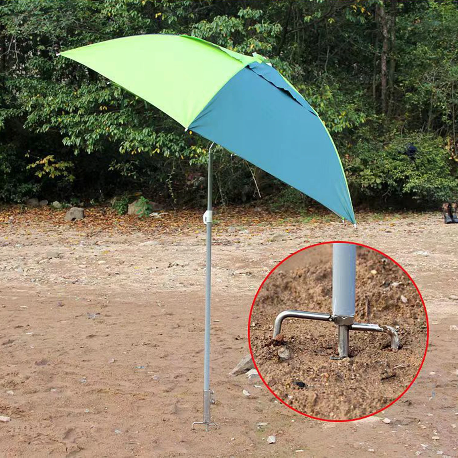 Umbrella Stand Holder Insert Parasol Base Mount Garden Lawn Patio Parasol Holder Anchor for Fishing Umbrella Garden Umbrella Holder Umbrella Base