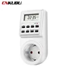 Electronic Digital Timer Switch Socket 24 Hour Cyclic EU UK AU US BR FR Plug Kitchen Timer Outlet Programmable Timing Socket 2
