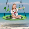 100cm Adjustable Length, 661 Pounds, Oxford Waterproof, Suitable For Outdoor Hanging Tree Swing For Children And Adults -Green 5