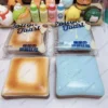 Sticky Toast Squishy Slow Rising Marshmallow Toast Mint Chocolate Bread Soft Tender Bread Squeeze Toy Stress Release Hand Relax 1