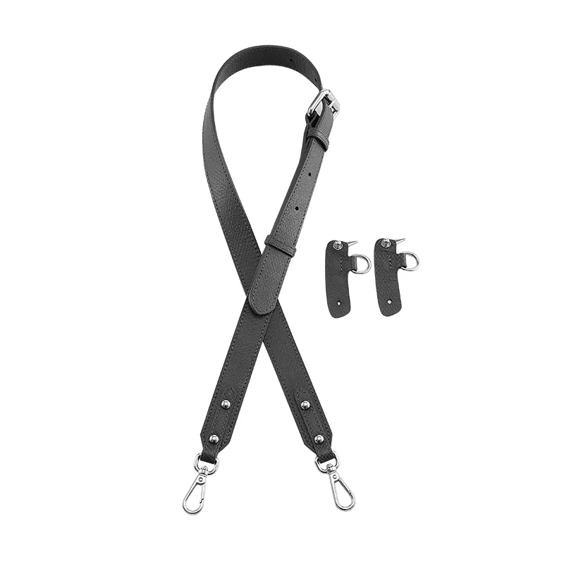 Tracolla per borsa Longchamp M in pelle, cintura resistente per borsa a tracolla, senza foratura, accessori di ricambio. - immagine 6