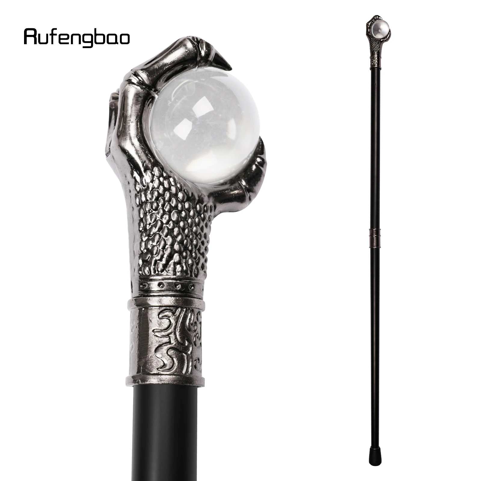 Dragon Claw Grasp Glass Ball Walking Cane Fashion Decorative Walking Stick  Gentleman Elegant Cosplay Cane Knob Crosier 93cm - AliExpress, image size:1600x1600