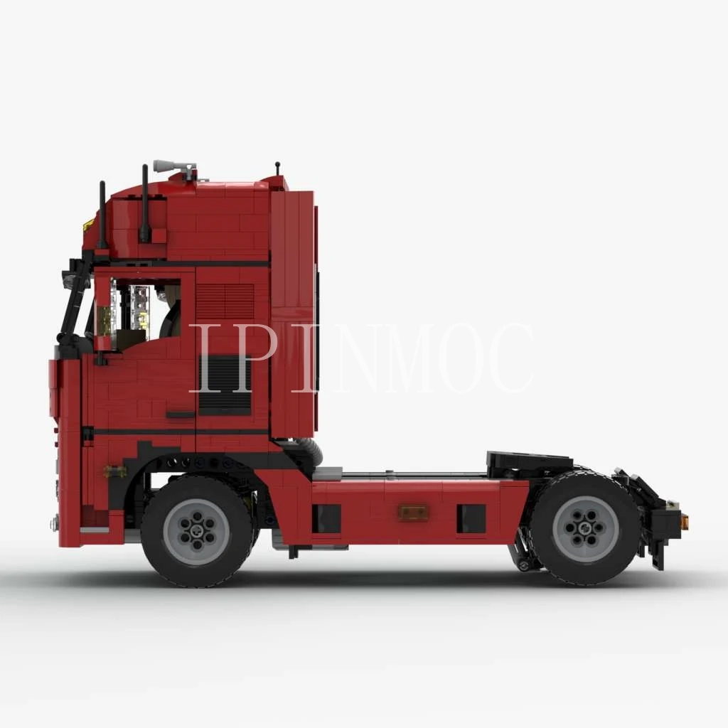 Iveco Stralis Lego Technic 42078 Moc Alternate Build Lego Hospital - Main Image