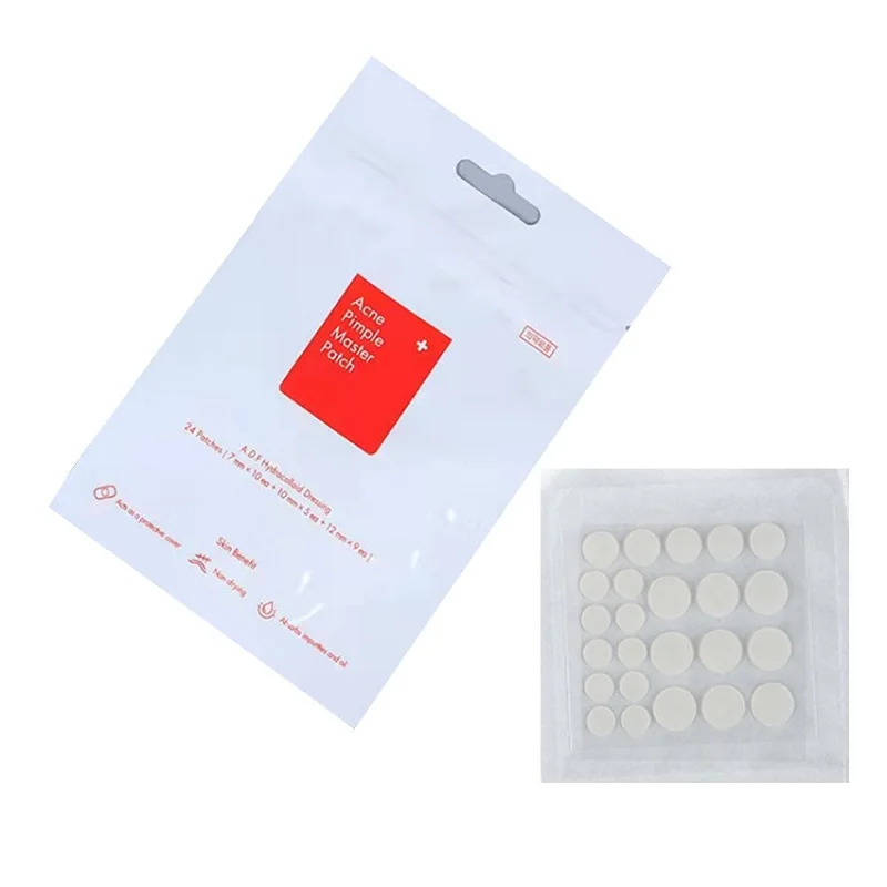 24pcs Face Acne Pimple Spot Scar Care Treatment Stickers Facial Skin Care Blackhead Removal Freckle Patches Acne Mask Beauty 2