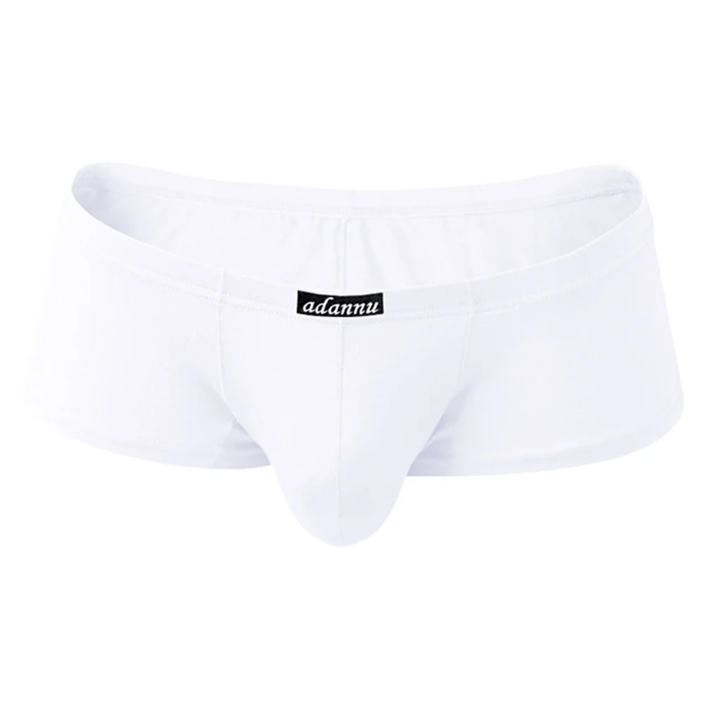 Sexy Men Trunks Ultra Low Waist Underwear Sexy Boxer Shorts Panties Briefs Pouch Bulge Underpants Male Breathable Bikinis