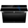 Wall Mount Kitchen Hood 900 CFM with Heating Auto-cleaning Function, Gesture  Control,Tempered Glass Surface Vent Hood 3 Speed 1