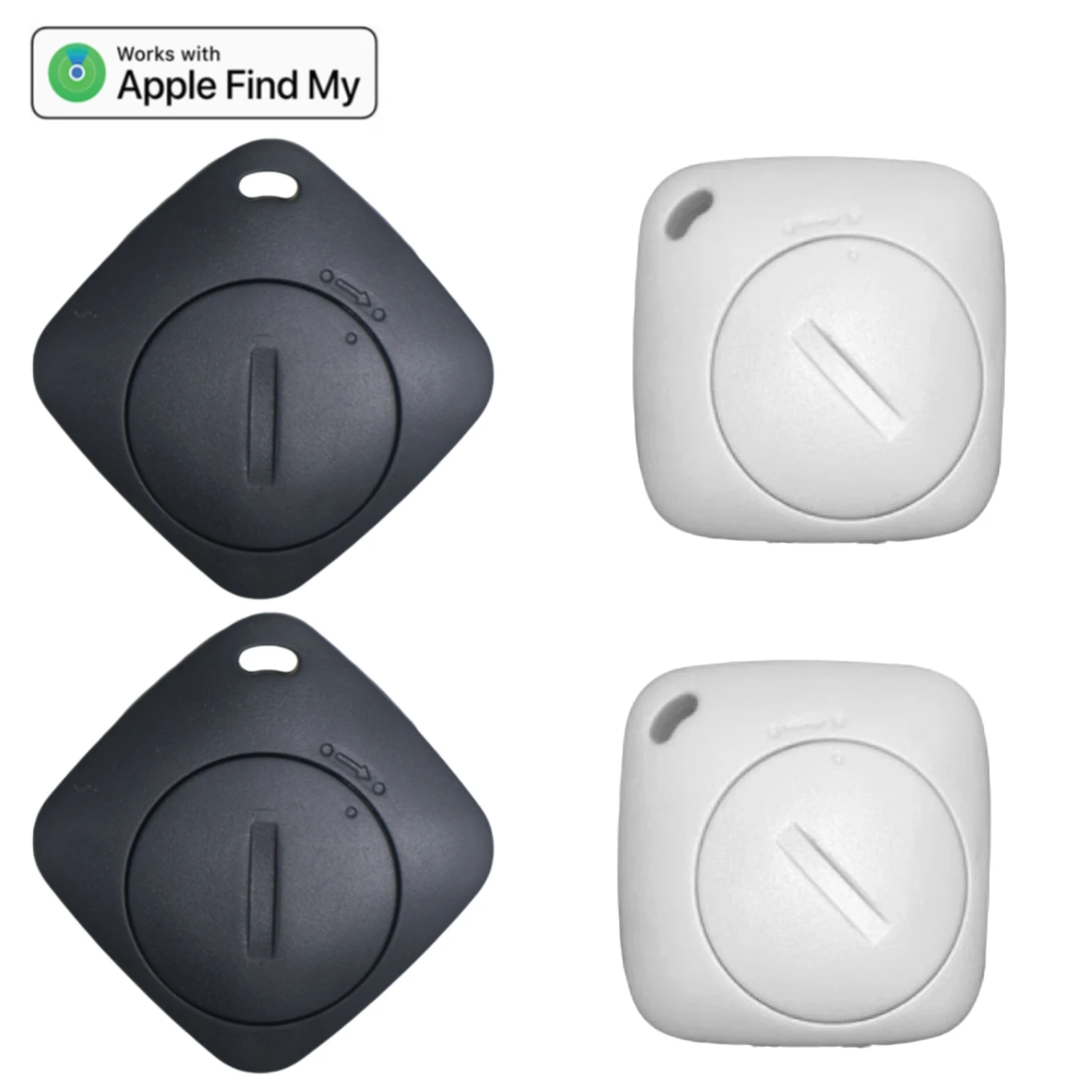 Buscador de llaves, localizador de rastreador Bluetooth que se empareja con  Apple Find My, buscador de artículos para llaves, cartera, mascotas y