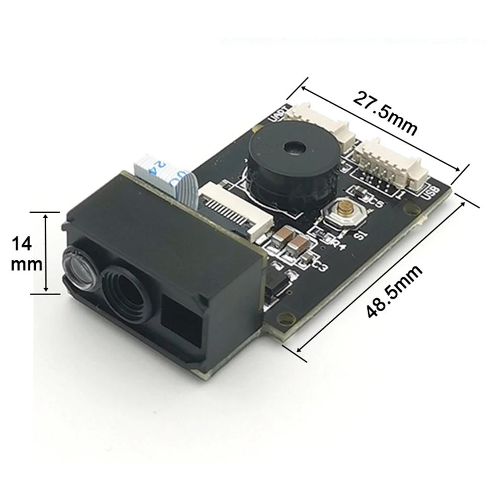 Ss-GM77 640X480 CMOS DC5V USB UART 인터페이스 1D 2D 바코드 QR 코드 스캐너 모듈 리더 여권 코드 판독 가능