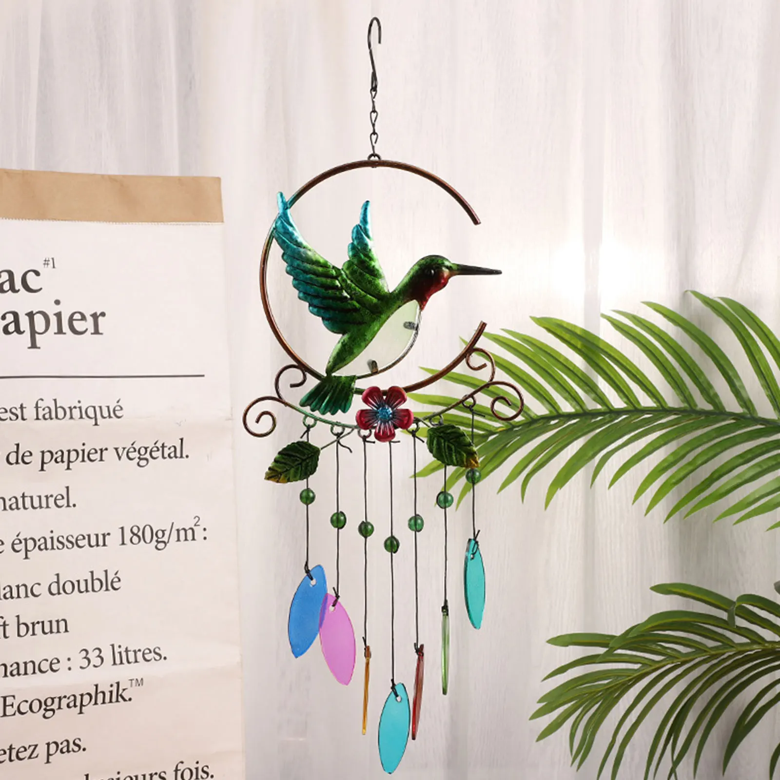 

Pendant Wind Chimes Hanging Ornaments Garden Handicraft Decoration Party Metal Crafts Decor Home Windchime