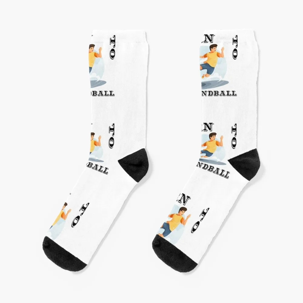 

Born To Play Handball Socks Sports Socks For Men Cute Socks
