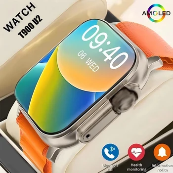 Nuovo Smartwatch Uomo Donna 49mm Serie 8 Schermo AMOLED 2.19" NFC Bussola Impermeabile IWO Ultra 2 Smartwatch 2026 Per Android iOS