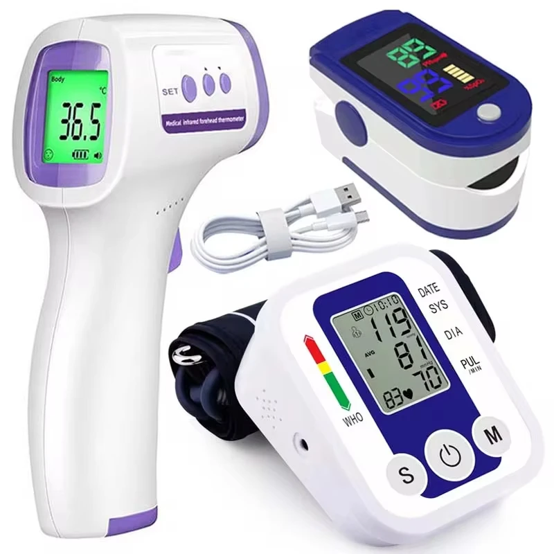 Tensiometer Heart Rate Pulse Meter BP Monitor blood pressure meter blood pressure monitor Healthy Digital Arm Blood Pressure Meter Cuff Medical Automatic Pressure Tonometer