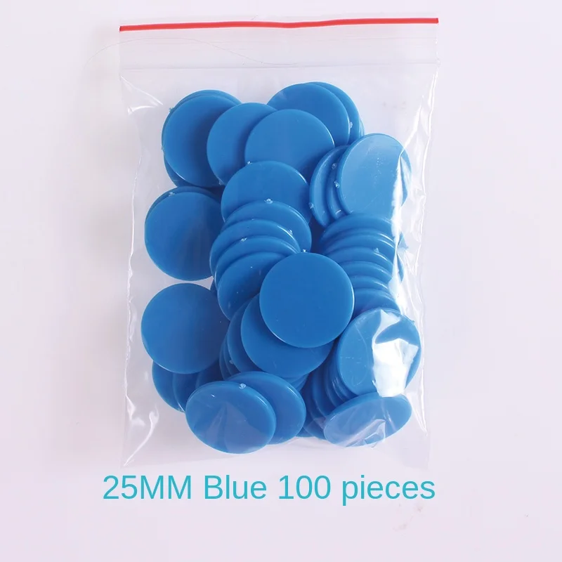 100Pcs/set Plastic Game Coins Teaching Aids