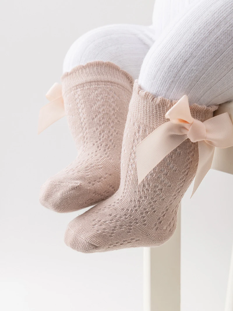 Cute Baby Girls Summer Thin Socks