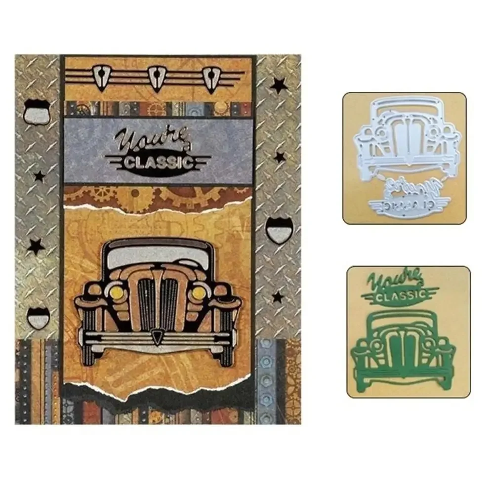 Stencil Per Decorazioni Carta Fustelle In Metallo, Fustelle Per Etichette, Fustelle Per Taglierine Per Biglietti