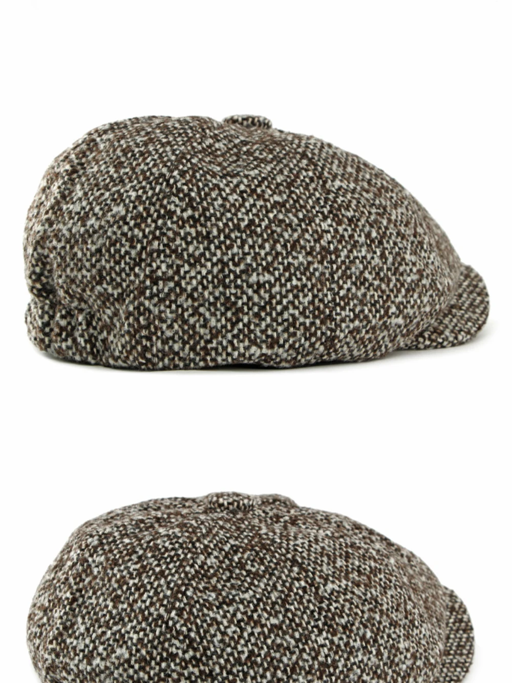 HT5037 Berets Frühling Herbst Winter Kappe Männer Frauen Künstler Maler Baskenmütze Hut Männlich Weiblich Gestrickte Achteckige Hut Einstellbare Baskenmütze Kappe – Detail 14
