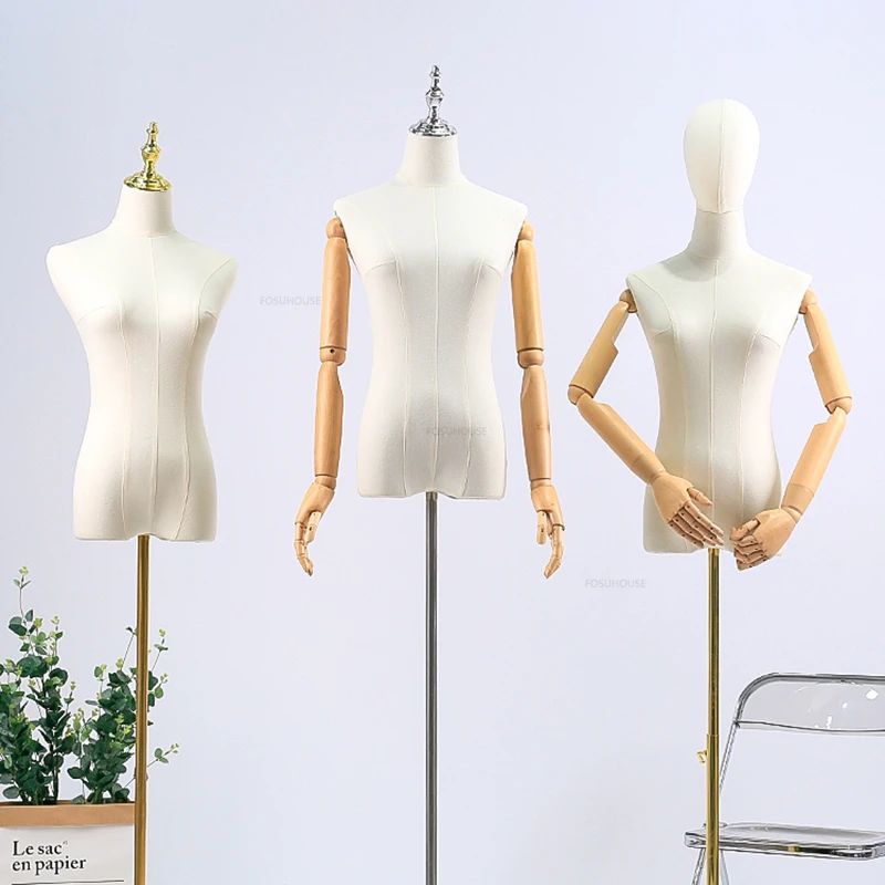 Female clothing Mannequin Display Stand 84-Size Half-length Mannequin Frame  for Wedding Three-dimensional Cutting Teaching Model - AliExpress