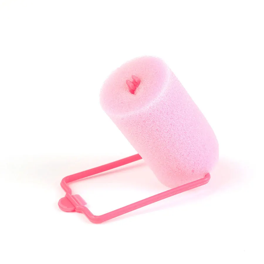 Sponge Hair Rollers Foam Hair Roller Sleeping Curlers Flexible Styling Curlers 6pcs