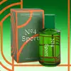 Elegant No.4 Arabian Oud Inspired Unisex Perfume - Luxurious Woody Spice Scent, Long-Lasting Eau De Toilette