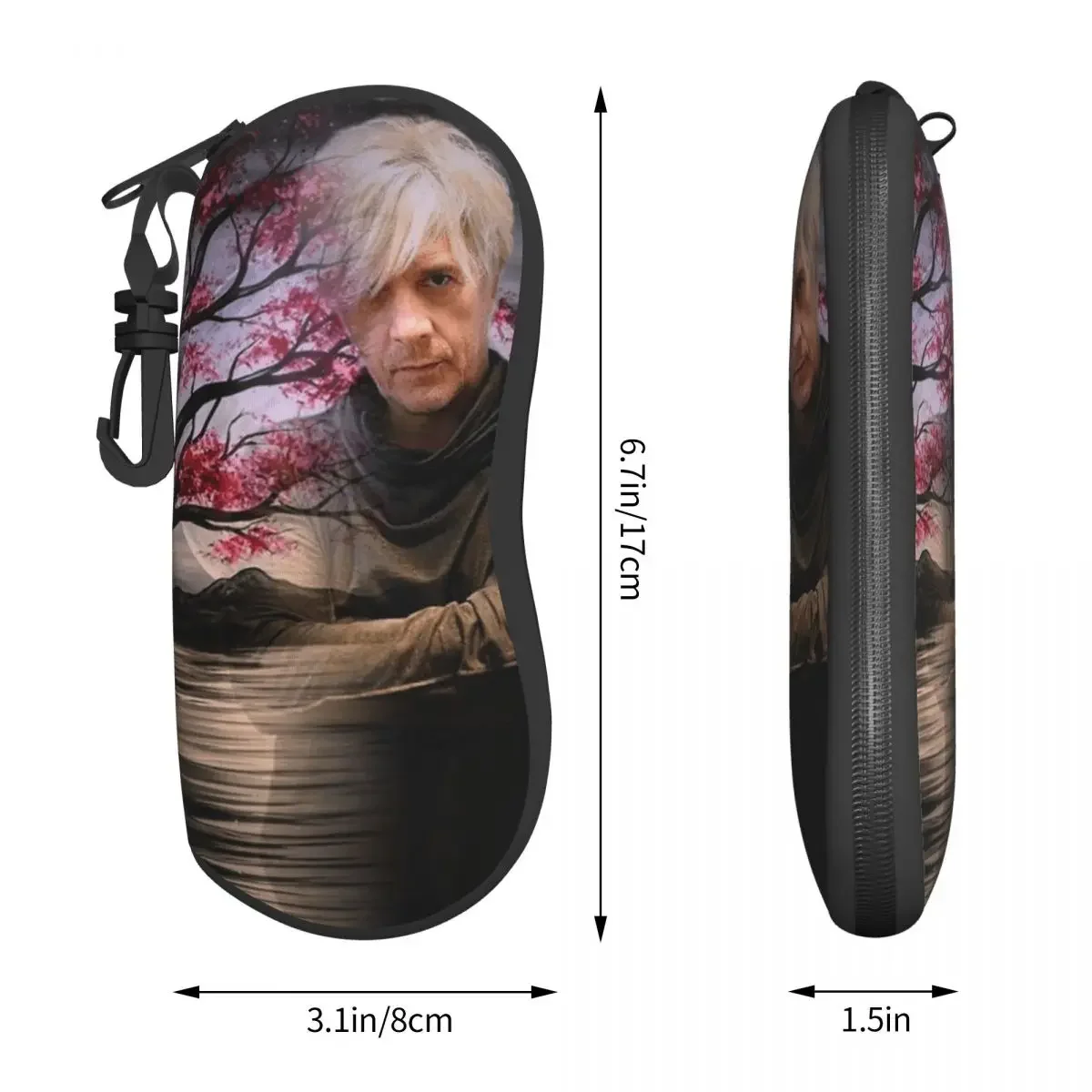 Nicolas And Sirkis Indochine Glasses Case Humor Graphic Spectacles Bag Casual Graphic Purse