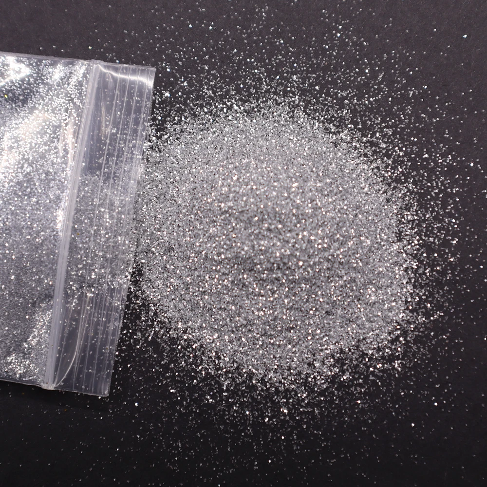 Luxurious Champagne Silver & Gold Fine Nail Glitter Powder