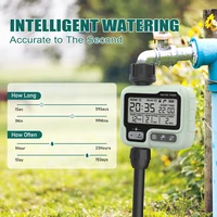 Eshico Garden Water Timer Automatic Rain Delay System Plants Lawn Greenhouse Drip Irrigation Equipment Self-watering Device 1