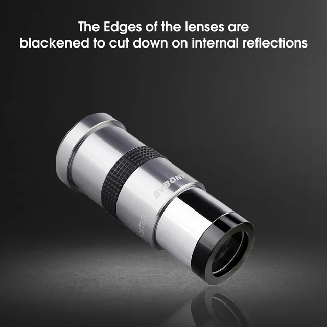 SVBONY Telescope Plossl Eyepiece 25mm 40° Fully-multi Coated Metal - View #7
