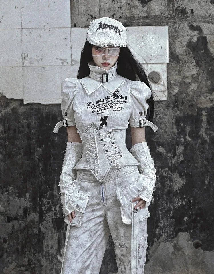 Blood Supply Original Madhouse Cotton Subculture Turtleneck Short