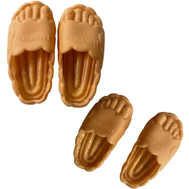 Pre-owned Caveman Slippers In Green