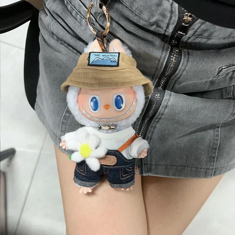 1:1 replica Labubu Fall In Wild Series Lisa Same The Monsters 17cm Labubu Rag Vinyl Plush Doll Tide Play Pendants Gifts In Stock 5