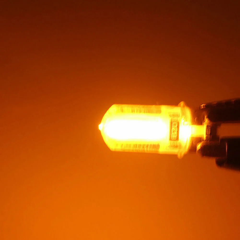 

4pcs Car Haedlight T10 194 168 W5W COB LED Car Canbus Silica Width Light LED Bulb Amber Lamp Auto Fog Light For Car
